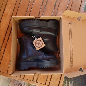 Dr. Martens Vegan Leather Jadon Ii Mono Platform Boots